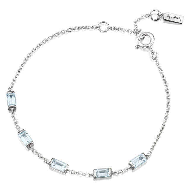 A Macaron Dream Armband Silver 16-19 cm