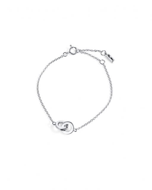You & Me Armband Silver