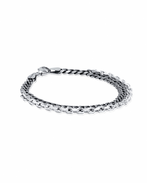Freedom Chains Armband Silver