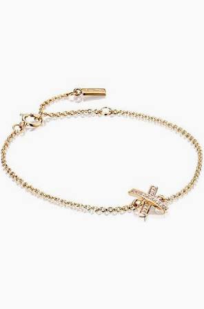 Kisses & Stars Armband Guld 15-19 cm