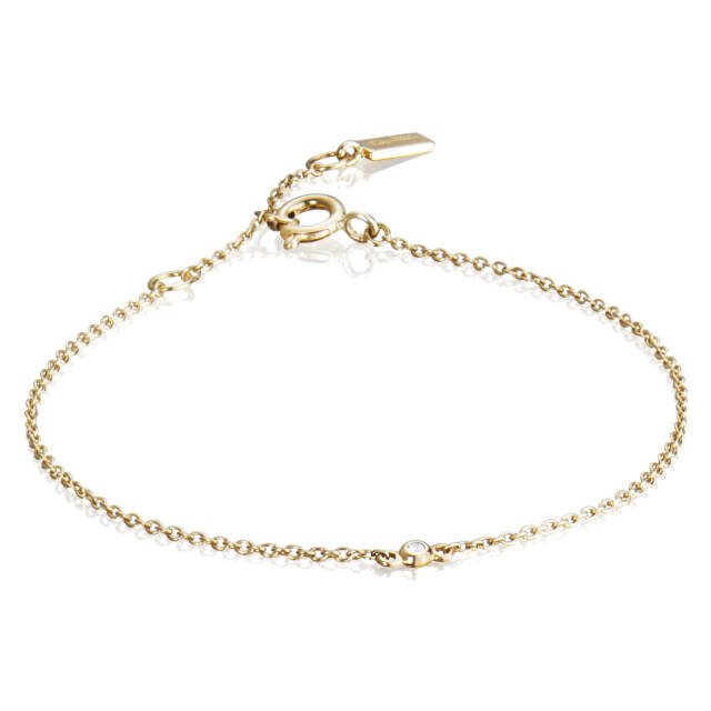 My First Diamond Armband Guld