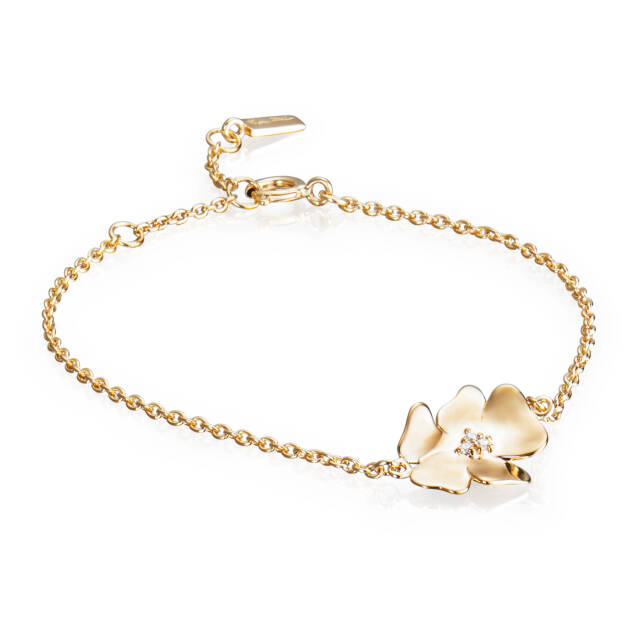 Violet & Stars Armband Guld
