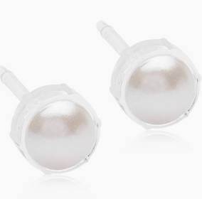 MP Bezel Pearl 6 mm, White