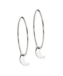 NT Ear Ring 25 mm, Pendant Moon 8 mm