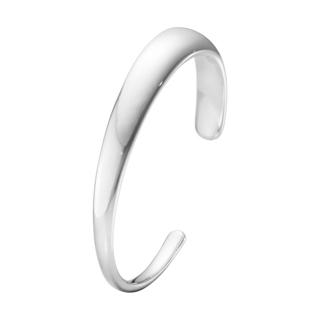 CURVE SMALL BANGLE Armband Silver