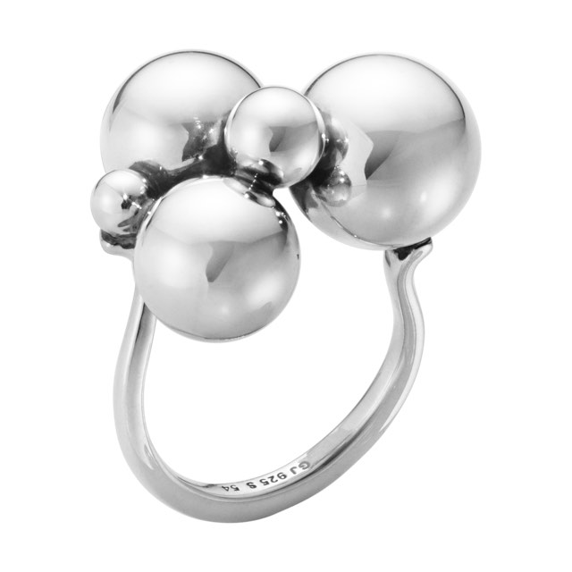 MOONLIGHT GRAPES Ring Silver