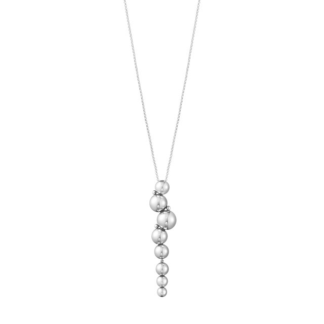 MOONLIGHT GRAPES LONG Hängsmycke Silver