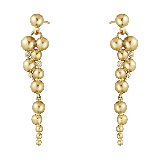 MOONLIGHT GRAPES Örhänge Guld Diamant 0.07 CT