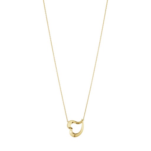 HEART PENDANT Hängsmycke/Halsband (Guld)