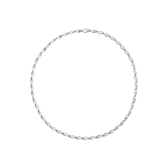 REFLECT LINK Halsband (Silver) 45 cm