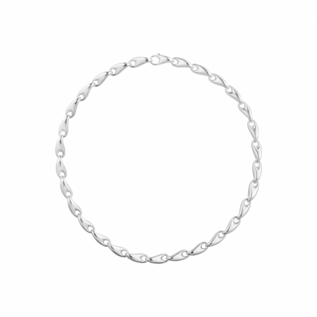 REFLECT MEDIUM Halsband Silver