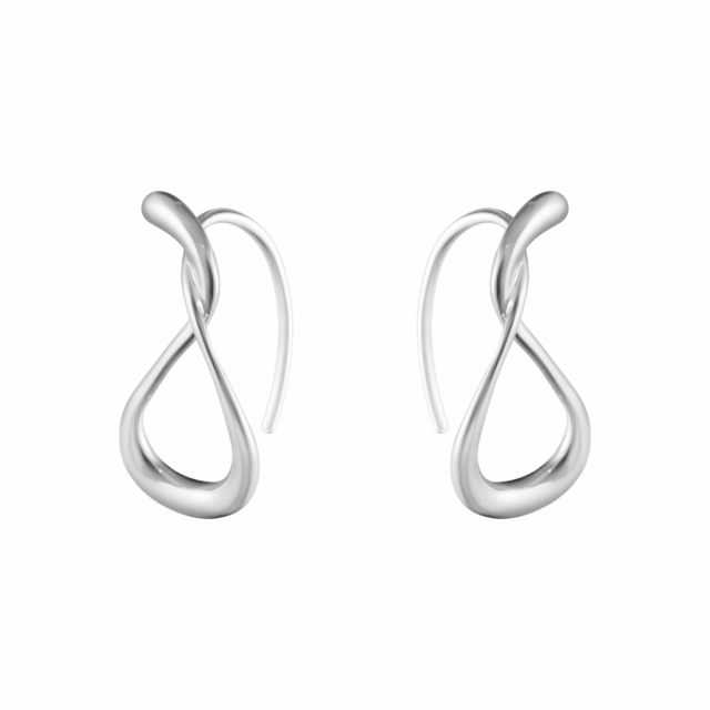 MERCY SMALL EARHOOP SILVER