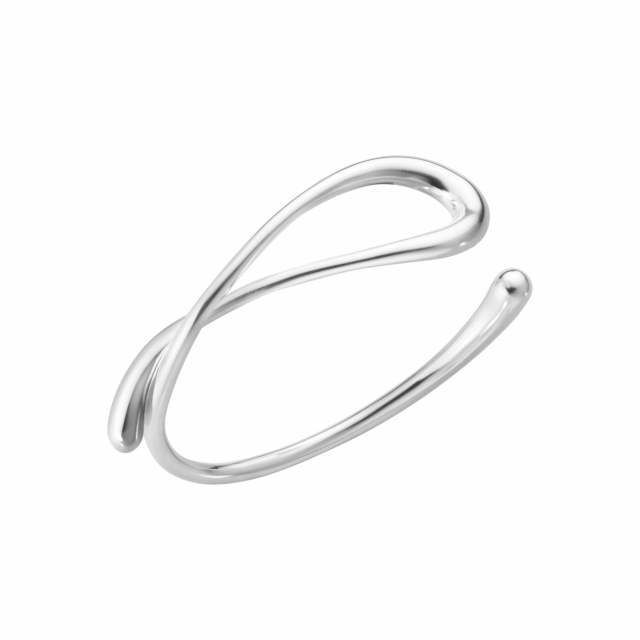 MERCY TWIST BANGLE SILVER
