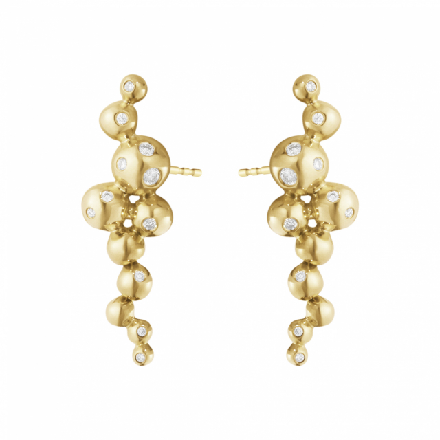 GRAPE SMALL Örhänge GULD 0.08 CT