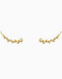 MOONLIGHT GRAPES cuff Örhängen Guld