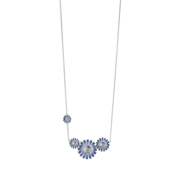 DAISY Halsband Silver BLUE