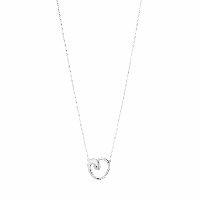 2026 Heart Halsband Silver