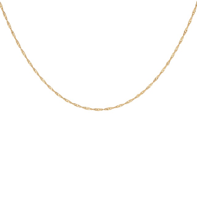 Letters singapore halsband Guld 45-50 cm