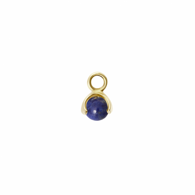 Letters stone 9 lapis pend guld