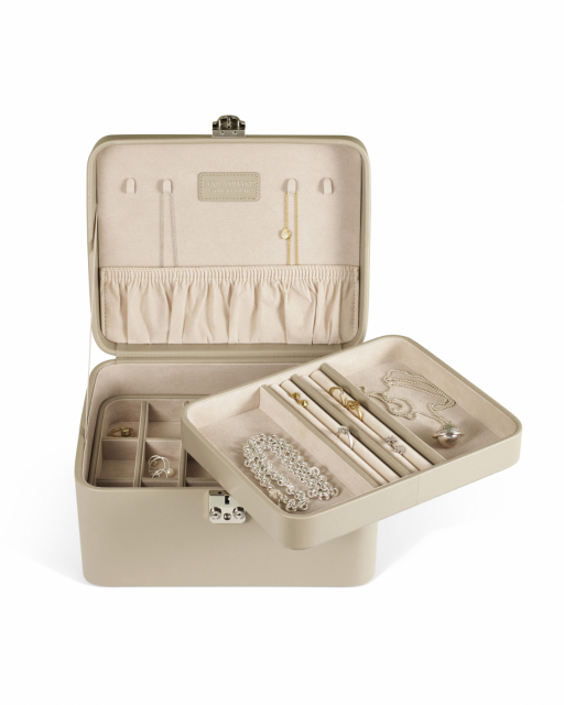 Treasure box large - taupe