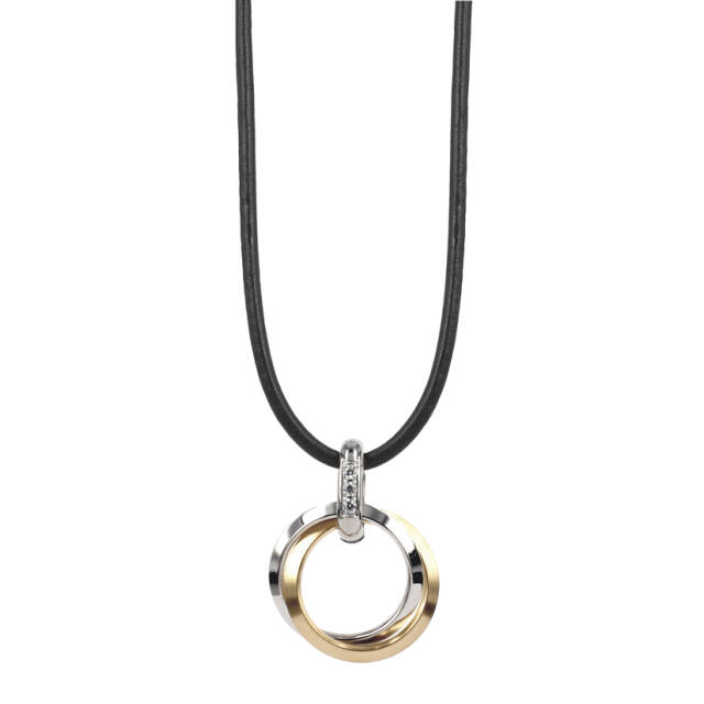 CARRO halsband Guld/Stål