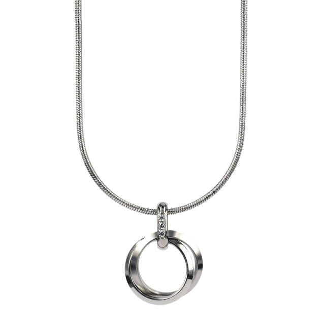 CAROLIN halsband Stål/Stål
