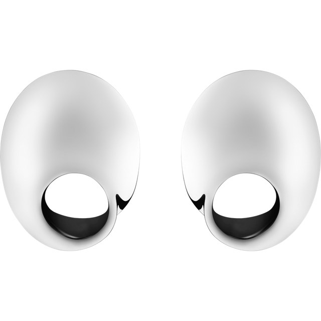 MOEBIUS Örhänge Silver