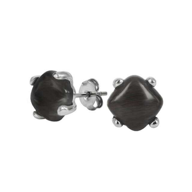 VICTORIA örhänge Stål/Grå