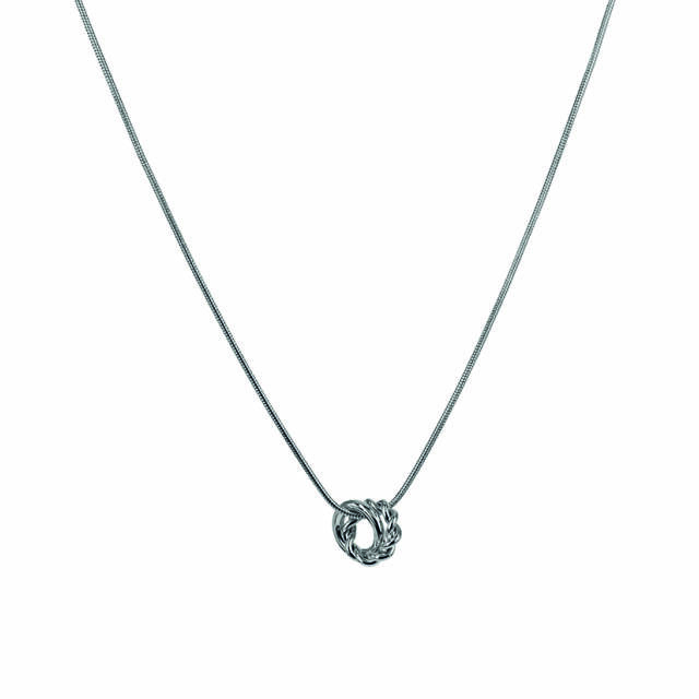 TWIST Mini halsband Stål