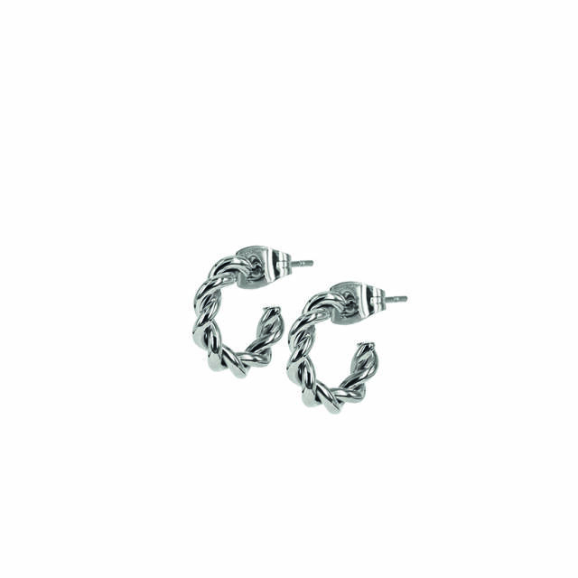 TWIST Mini örhänge Stål