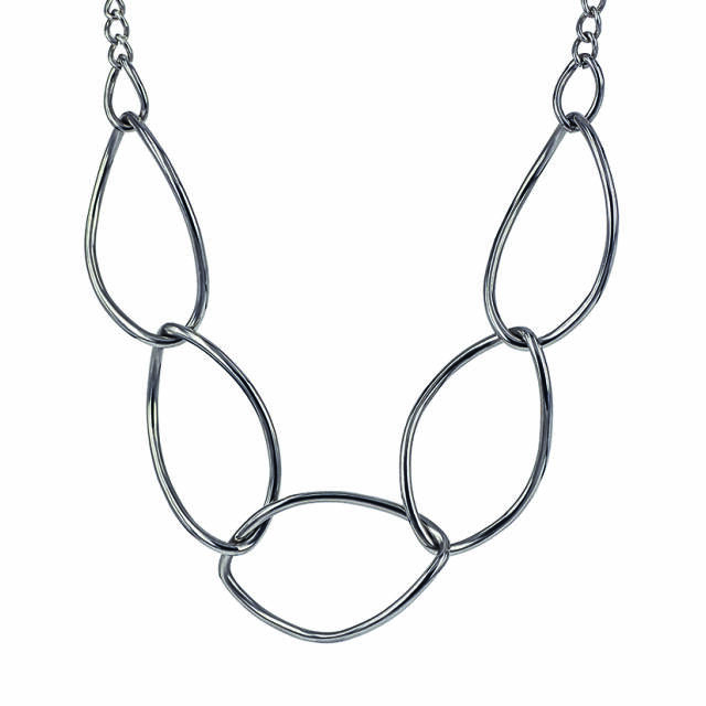 MILLA Big halsband Stål