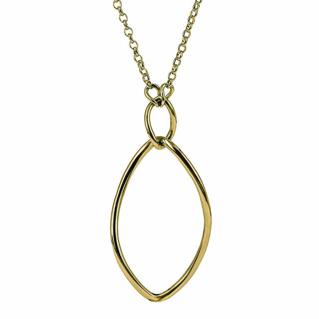 MILLA Long halsband Guld