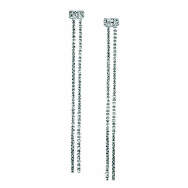 CLARISSA Long örhänge Stål