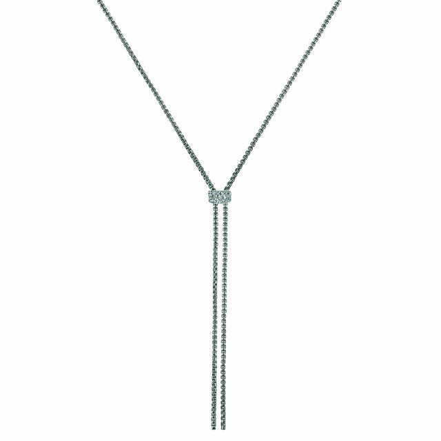 CLARISSA Long halsband Stål