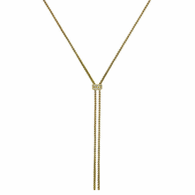 CLARISSA Long halsband Guld