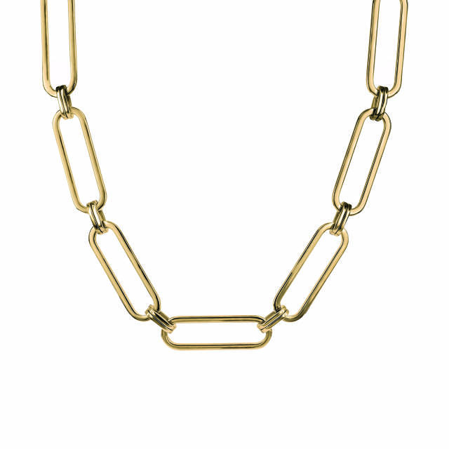 CHANIA Big Short halsband Guld