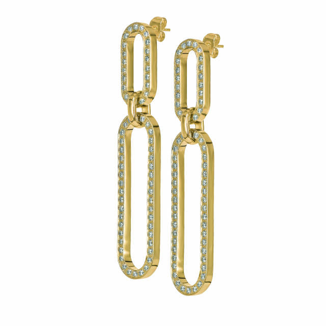 EXCELLENT Long örhänge Guld