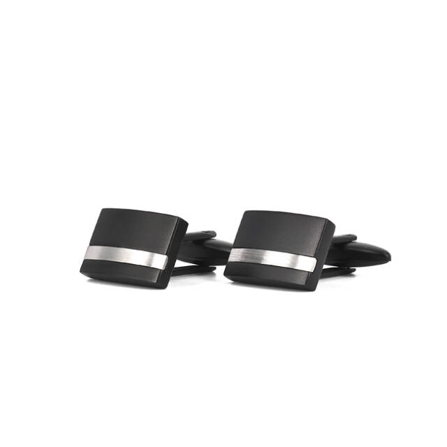 MOLTAS manschettknappar Svart/Stål