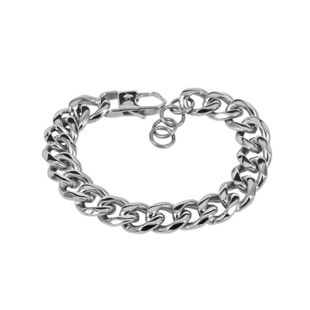 CESAR armband Blankt Stål