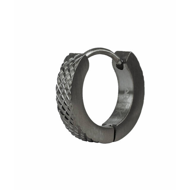 PLEX örhänge Gun Metal