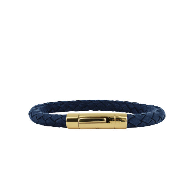 IZAR armband Navy/Guld