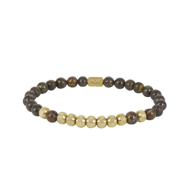 PHOENIX armband Guld/Brun