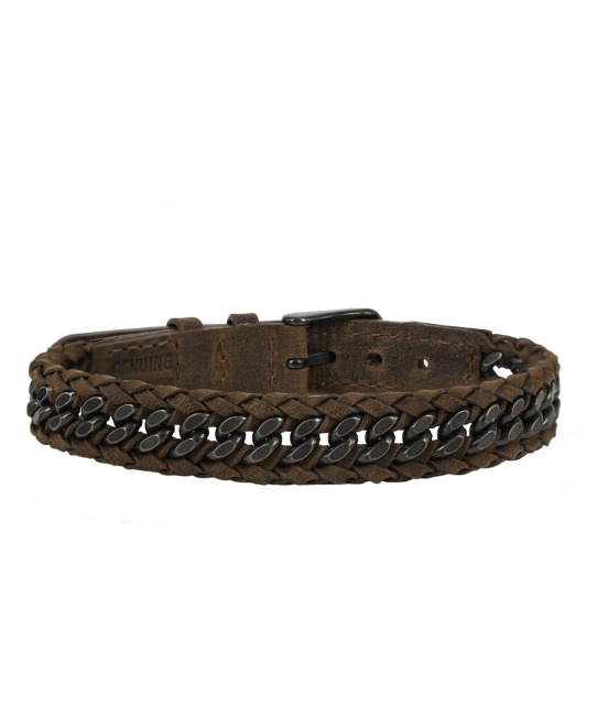 KIAN Armband Brunt/SvartAntik