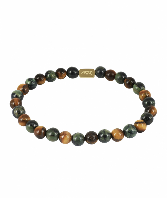 COLIN Armband Brun/Grön