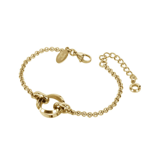 CAROLIN armband Guld/Guld
