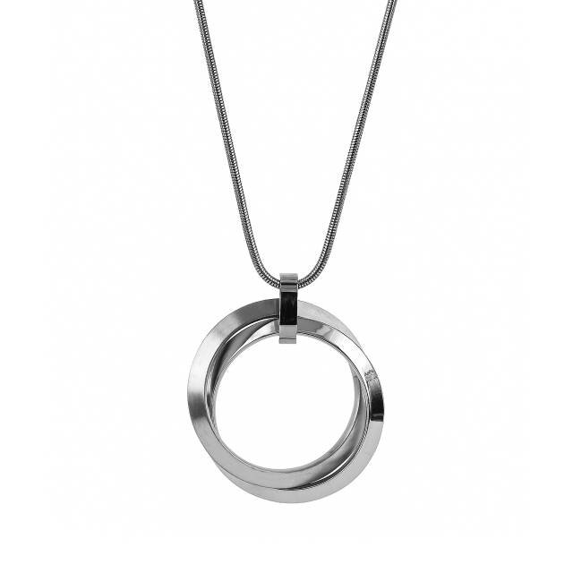 CHELSEA Long halsband Stål/Stål