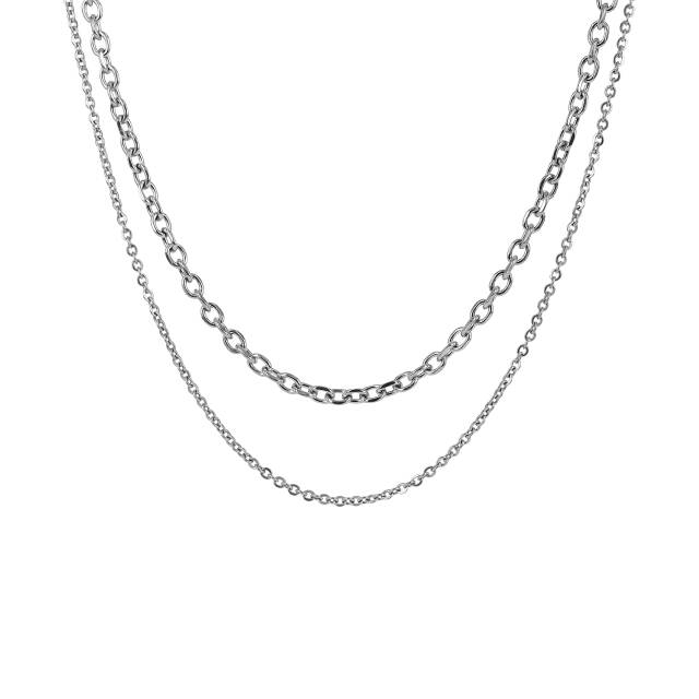 WILLOW halsband Stål