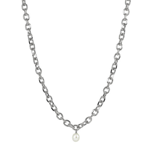 PALMA Big halsband Stål
