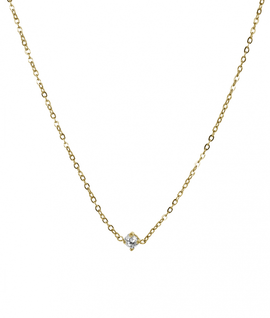 IDA 3 mm Halsband Guld