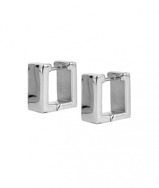 KATHY Wide Örhänge Stål